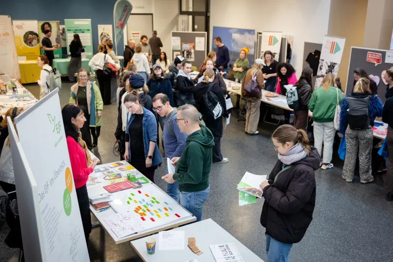 Praxisorganisationen der Sozialen Arbeit stellen sich im Foyer der FHP vor