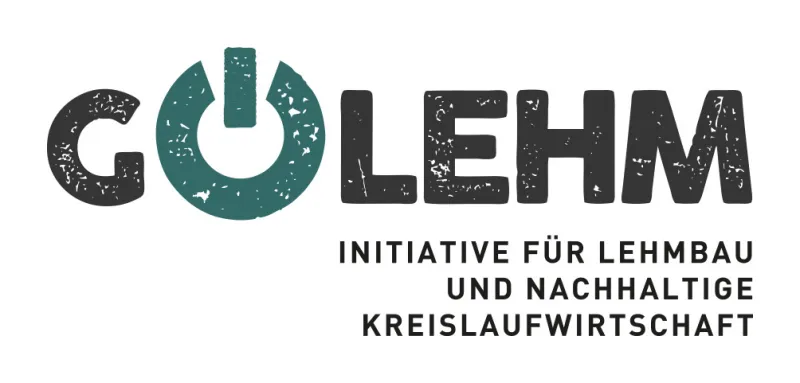 Das Logo GoLehm - Initiative für Lehmbau und nachhaltige Kreislaufwirtschaft