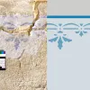 Rekonstruktion der Wandmalerei im Treppenhaus des Turmes