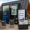 Foto des FHP Mobils der Fachhochschule Potsdam in Perleberg beim Brandenburg-Tag 2025