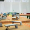 Foto von 3D gedruckten Entwürfen zum Thema Stadtmöblierung aus dem Transferprojekt "Public Domain – Möbel für Draußen"