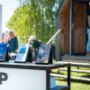 Foto des FHP Mobils auf dem Potsdamer Umweltfest 2025